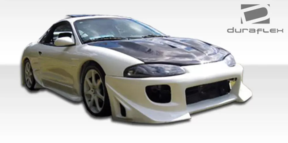 Duraflex Blits Front Bumper Cover Compatible With 1997-1999 Mitsubishi Eclipse - 1 Piece