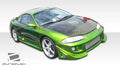 Duraflex Blits Front Bumper Cover Compatible With 1995-1996 Mitsubishi Eclipse - 1 Piece