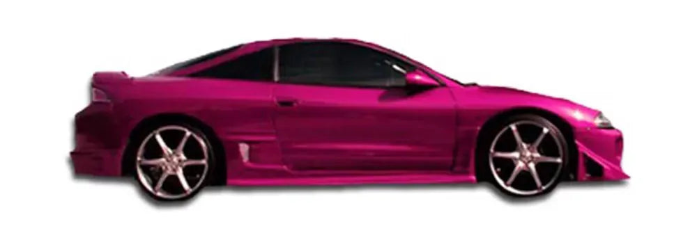 Duraflex Blits Side Skirts Compatible With 1995-1999 Mitsubishi Eclipse - 2 Piece