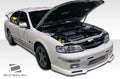 Duraflex R33 Front Bumper Cover Compatible With 1995-1999 Nissan Maxima - 1 Piece
