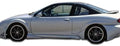 Duraflex Millenium Wide Body Rear Fender Compatible With 1995-2002 Pontiac Sunfire - 2 Piece
