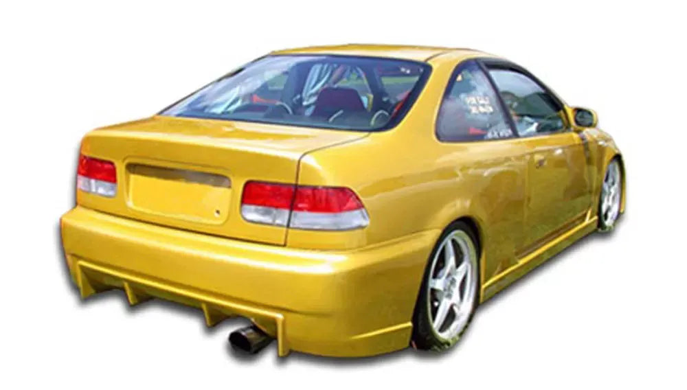 Duraflex Buddy Rear Bumper Cover Compatible With 1996-2000 Honda Civic - 1 Piece