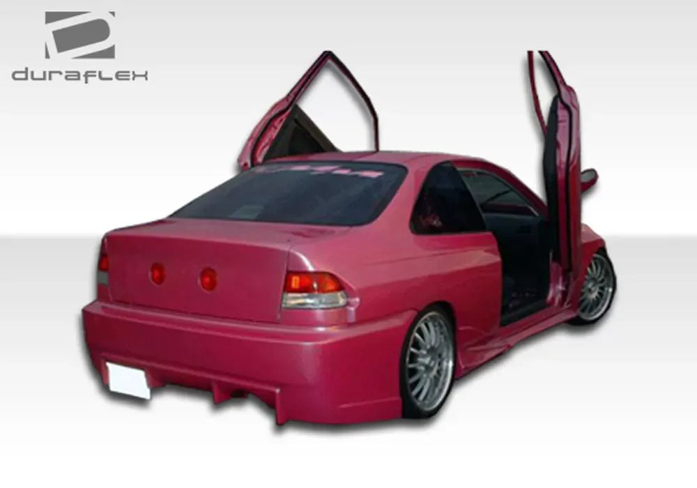 Duraflex Buddy Rear Bumper Cover Compatible With 1996-2000 Honda Civic - 1 Piece