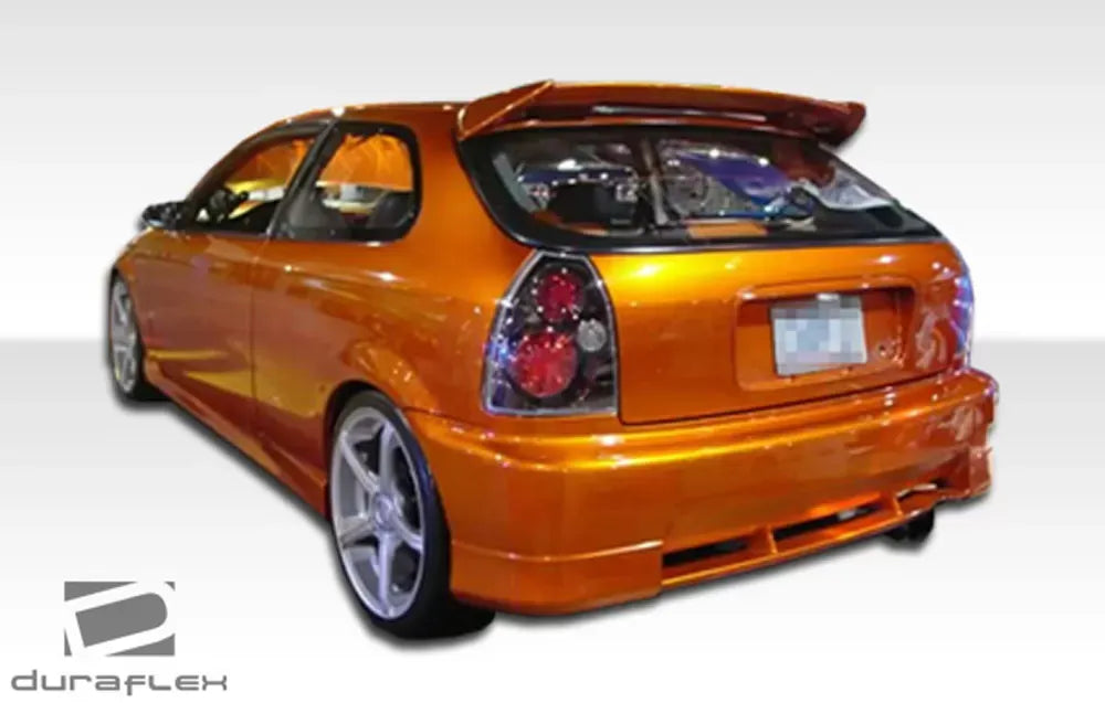 Duraflex Type R Wing Spoiler Compatible With 1996-2000 Honda Civic - 1 Piece