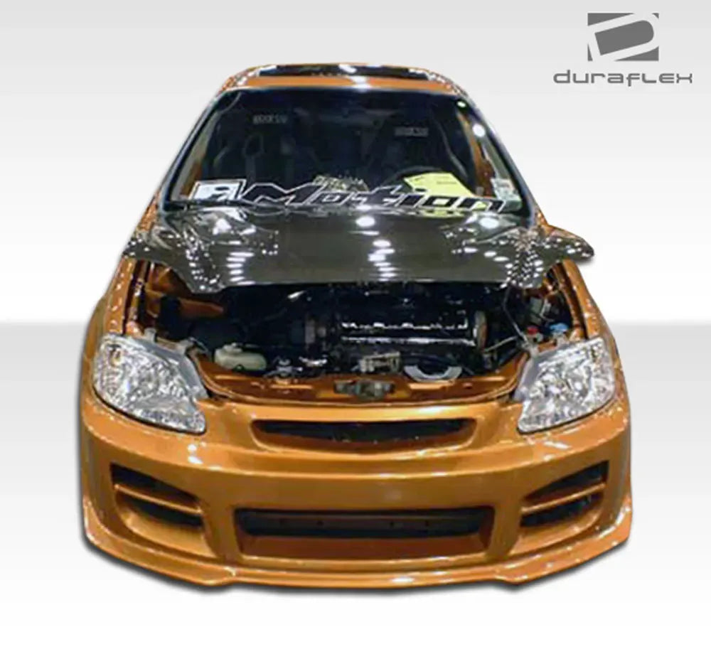 Duraflex R34 Body Kit Compatible With 1999-2000 Honda Civic HB - 4 Piece