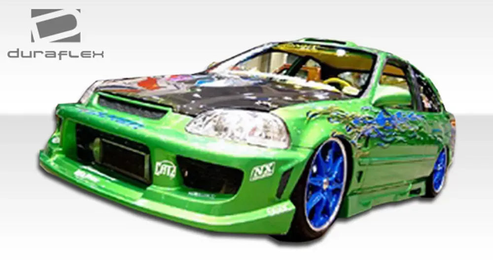 Duraflex R34 Body Kit Compatible With 1996-1998 Honda Civic 2DR - 4 Piece
