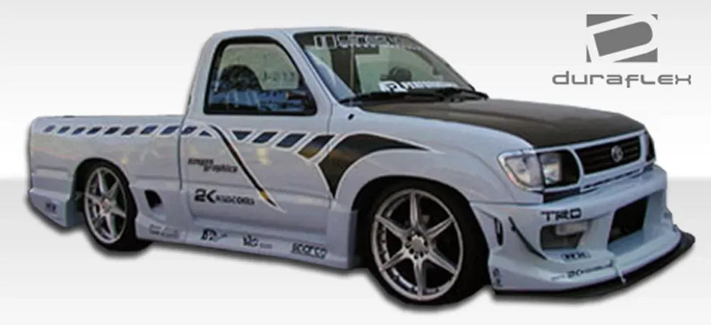 Duraflex Drifter Front Bumper Cover Compatible With 1995-2000 Toyota Tacoma - 1 Piece