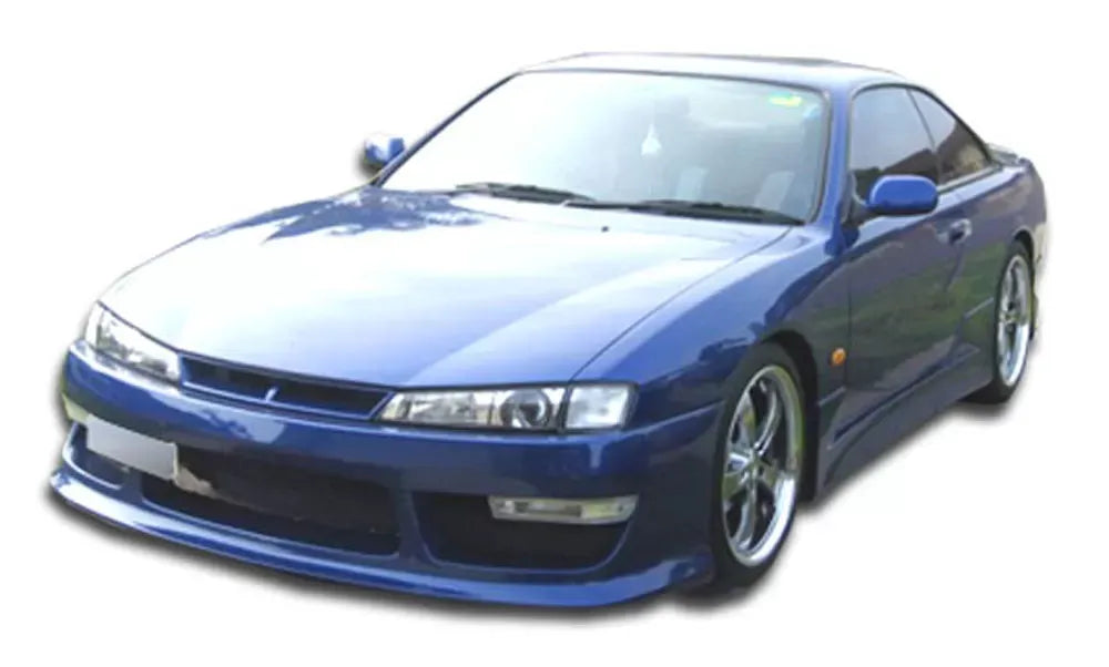 Duraflex V-Speed 2 Front Bumper Cover Compatible With 1997-1998 Nissan 240SX - 1 Piece