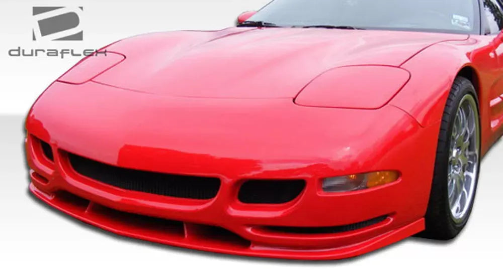 Duraflex TS Concept Front Lip Spoiler Compatible With 1997-2004 Chevrolet Corvette - 1 Piece