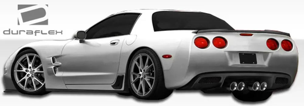 Duraflex ZR Edition Rear Lip Add On Spoiler Compatible With 1997-2004 Chevrolet Corvette - 1 Piece