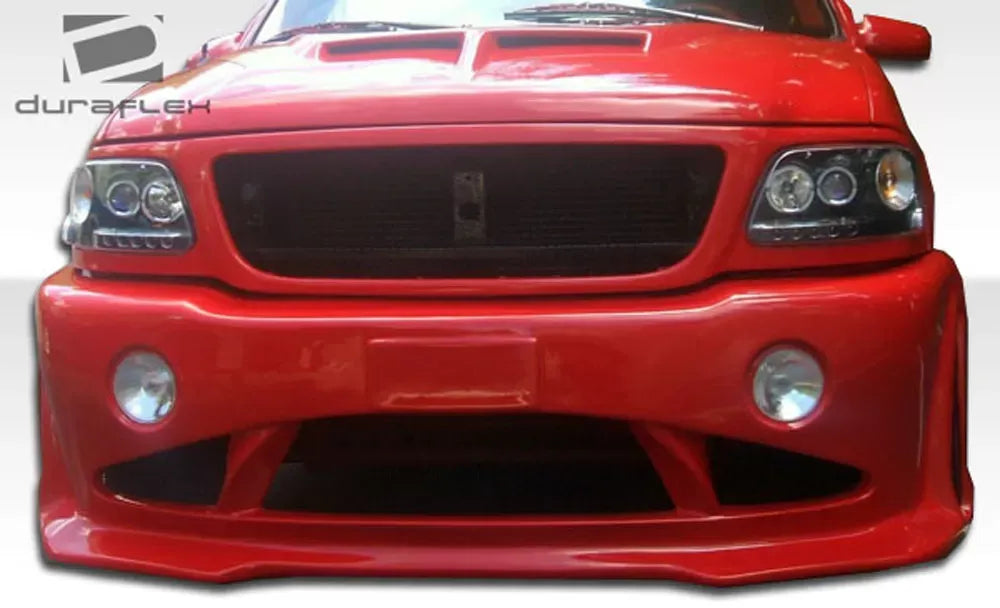 Duraflex Platinum Front Bumper Cover Compatible With 1997-2002 Ford Expedition - 1 Piece