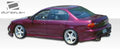 Duraflex Kombat Rear Bumper Cover Compatible With 1997-2003 Chevrolet Malibu - 1 Piece