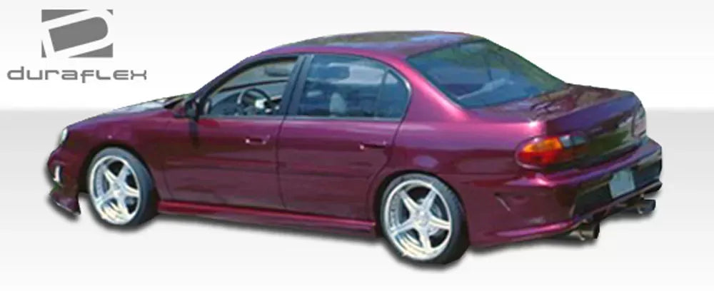 Duraflex Kombat Rear Bumper Cover Compatible With 1997-2003 Chevrolet Malibu - 1 Piece
