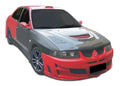 Duraflex SC-5 Front Bumper Cover Compatible With 1997-2001 Mitsubishi Mirage - 1 Piece