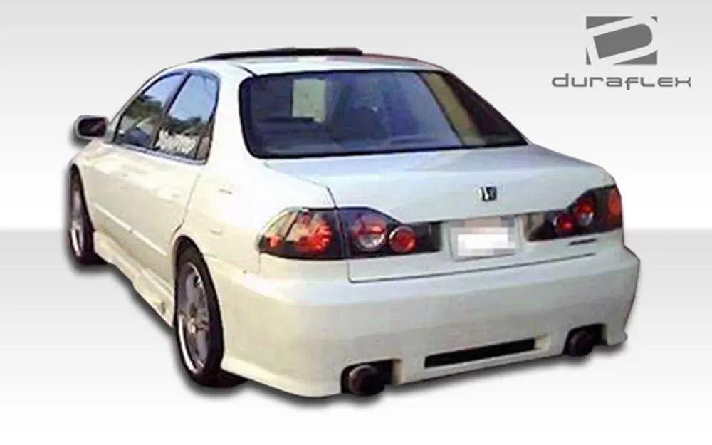 Duraflex Spyder Rear Bumper Cover Compatible With 1998-2002 Honda Accord 4DR - 1 Piece