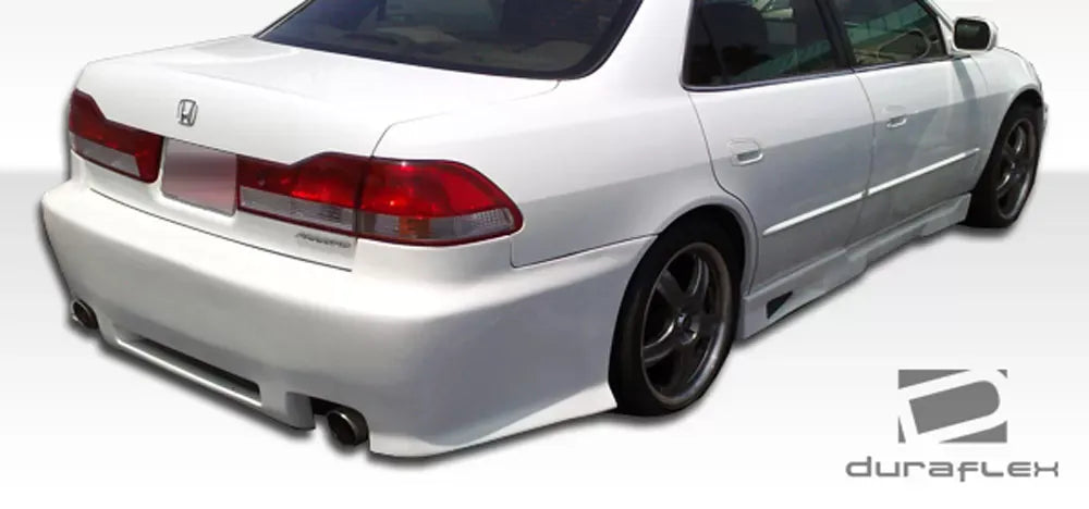 Duraflex Spyder Rear Bumper Cover Compatible With 1998-2002 Honda Accord 4DR - 1 Piece