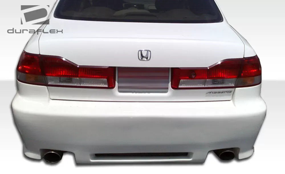 Duraflex Spyder Rear Bumper Cover Compatible With 1998-2002 Honda Accord 4DR - 1 Piece