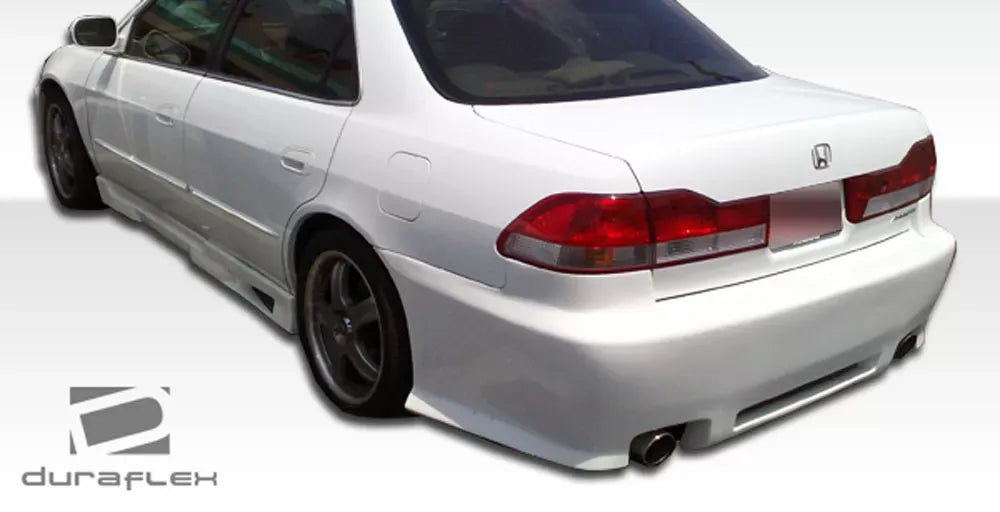 Duraflex Spyder Rear Bumper Cover Compatible With 1998-2002 Honda Accord 4DR - 1 Piece