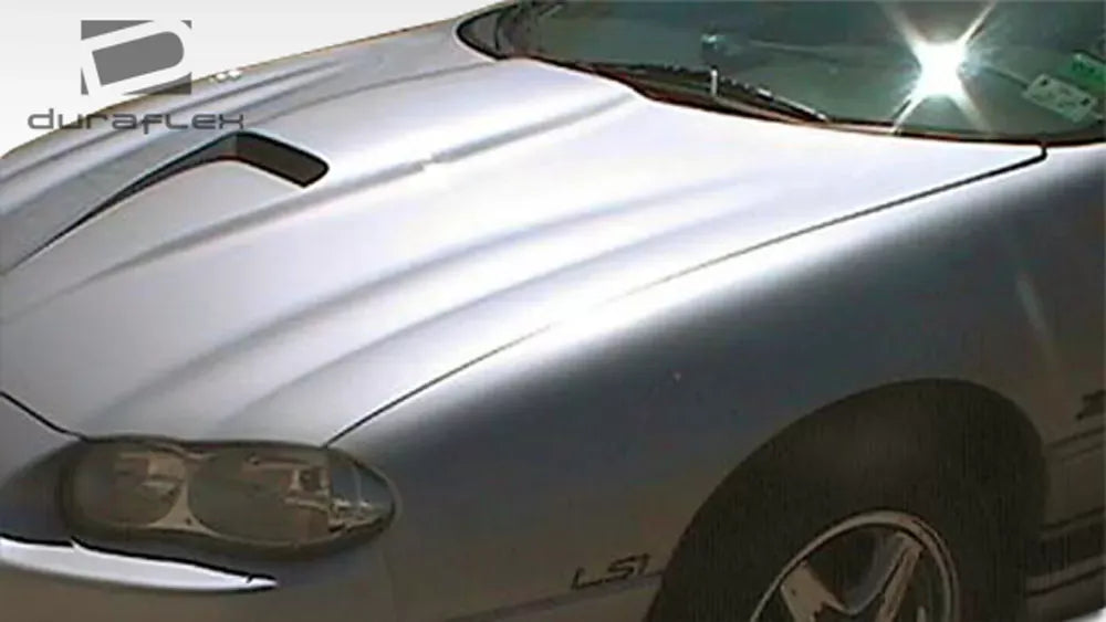Duraflex Supersport Hood Compatible With 1998-2002 Chevrolet Camaro - 1 Piece