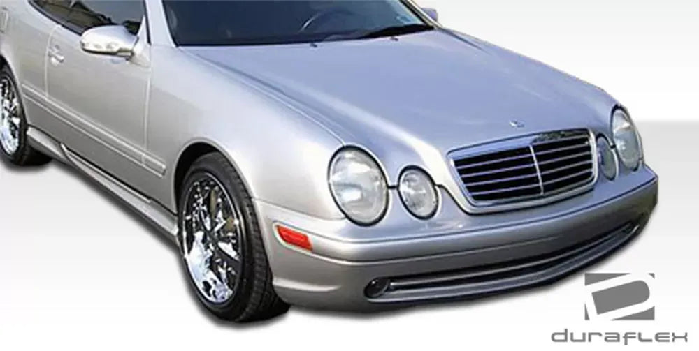 Duraflex AMG Look Side Skirts Compatible With 1998-2002 Mercedes CLK - 2 Piece