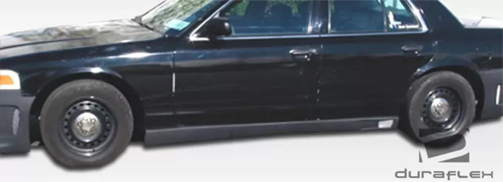 Duraflex GT Concept Side Skirts Compatible With 1998-2007 Ford Crown Victoria - 2 Piece