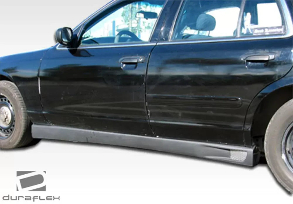 Duraflex GT Concept Side Skirts Compatible With 1998-2007 Ford Crown Victoria - 2 Piece
