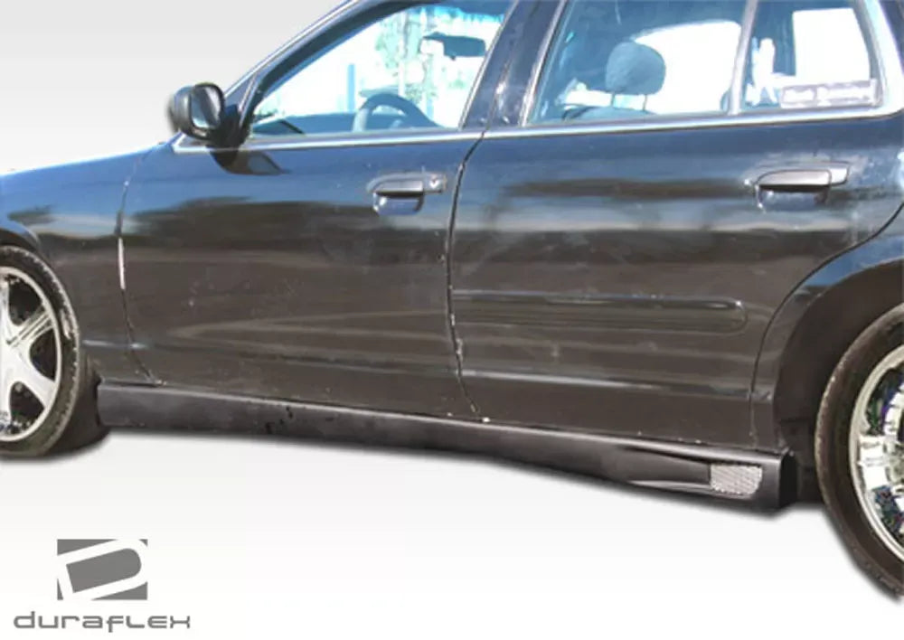 Duraflex GT Concept Side Skirts Compatible With 1998-2007 Ford Crown Victoria - 2 Piece