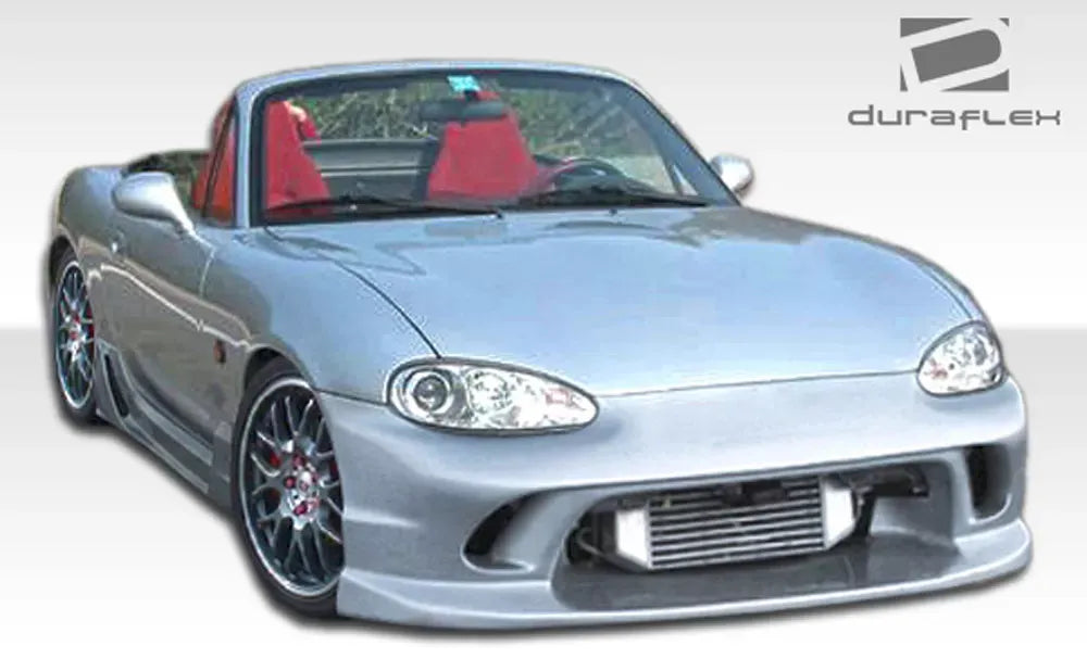 Duraflex Wizdom Front Bumper Cover Compatible With 2001-2005 Mazda Miata - 1 Piece