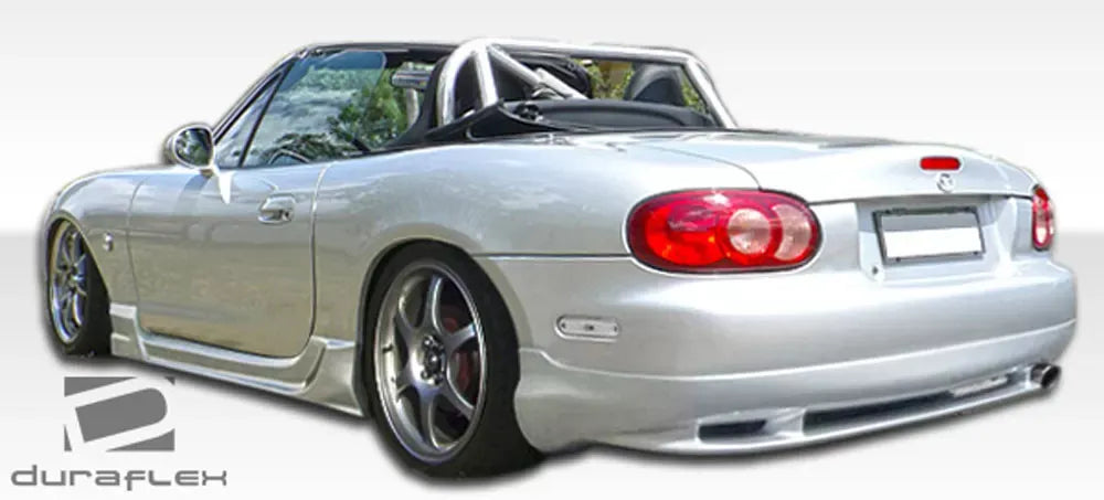 Duraflex Wizdom Side Skirts Compatible With 1999-2005 Mazda Miata - 2 Piece