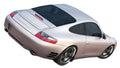 Duraflex Turbo Look Rear Bumper Cover Compatible With 1999-2004 Porsche 996 - 1 Piece