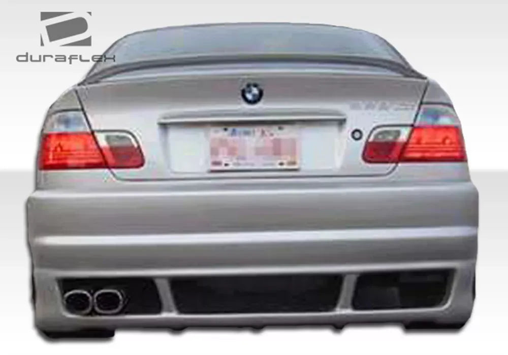 Duraflex R-1 Rear Bumper Cover Compatible With 1999-2006 BMW 3 Series - 1 Piece