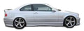 Duraflex R-1 Side Skirts Compatible With 1999-2006 BMW 3 Series - 2 Piece