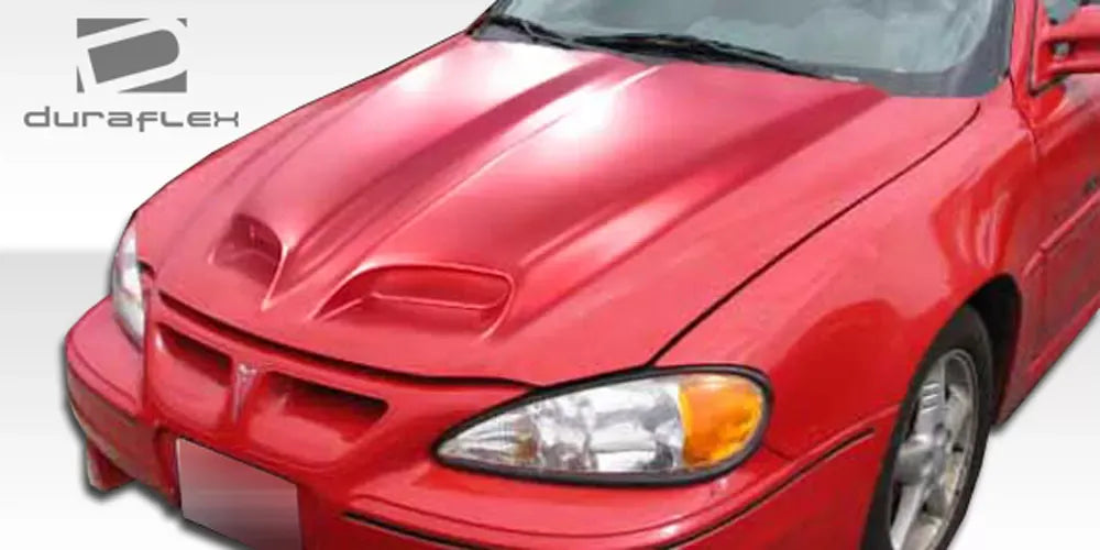 Duraflex WS-6 Hood Compatible With 1999-2005 Pontiac Grand Am - 1 Piece