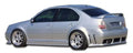 Duraflex Piranha Side Skirts Compatible With 1999-2004 Volkswagen Jetta - 2 Piece