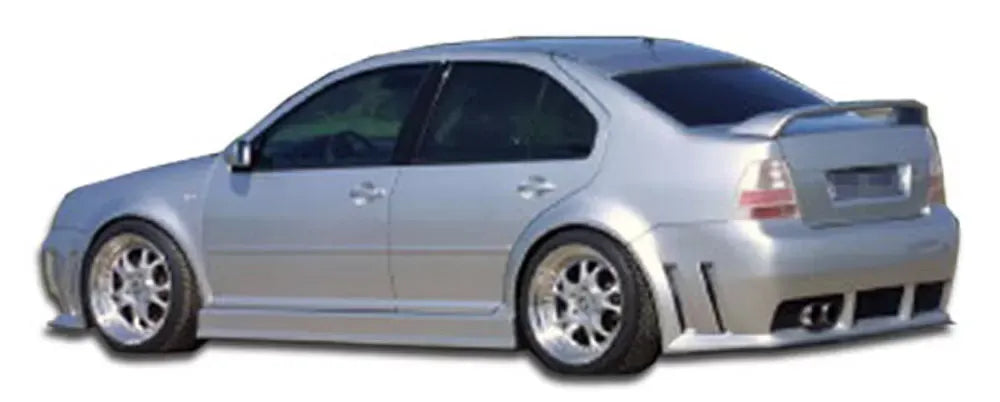 Duraflex Piranha Side Skirts Compatible With 1999-2004 Volkswagen Jetta - 2 Piece