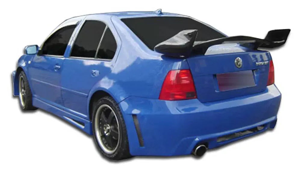 Duraflex Velocity Rear Bumper Cover Compatible With 1999-2004 Volkswagen Jetta - 1 Piece