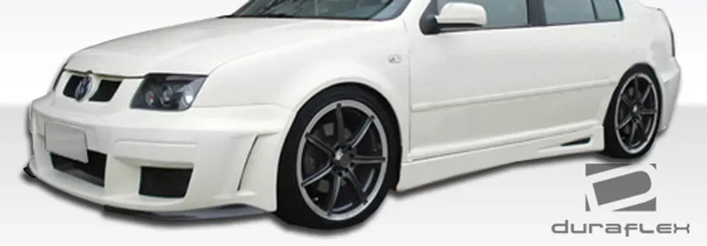 Duraflex Velocity Side Skirts Compatible With 1999-2004 Volkswagen Jetta - 2 Piece