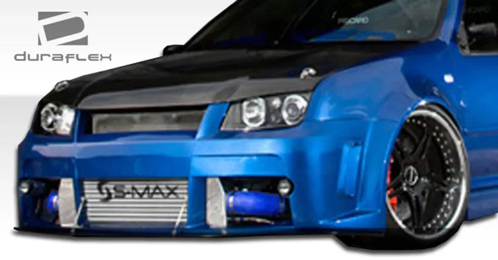 Duraflex VT-R Front Bumper Cover Compatible With 1999-2004 Volkswagen Jetta - 1 Piece