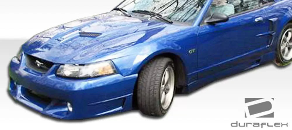 Duraflex CVX Front Bumper Cover Compatible With 1999-2004 Ford Mustang - 1 Piece