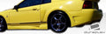 Duraflex CVX Side Skirts Compatible With 1999-2004 Ford Mustang - 2 Piece