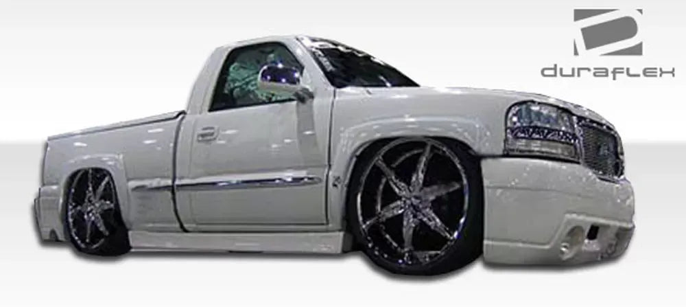 Duraflex VIP Front Bumper Cover Compatible With 1999-2005 GMC Sierra - 1 Piece