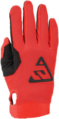 Answer 24 Peak Gloves Black/Red - Large 442779