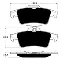 Porterfield Brake Pads for 2014 FORD ESCAPE 2.0L