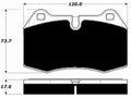 Porterfield Brake Pads for 1997 FERRARI 456 GTA w/Brembo Brakes