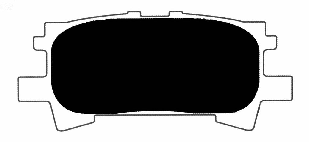 Porterfield Brake Pads for 2007 LEXUS RX 350