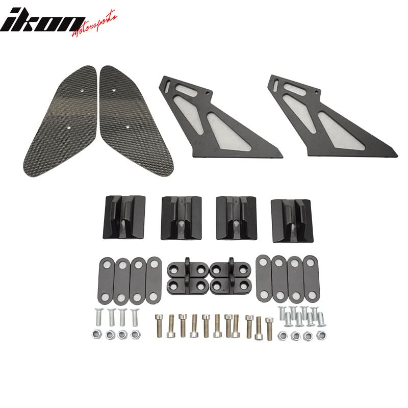 56"Inch GT Style 3D Carbon Fiber Racing Race Drag Trunk Spoiler Wing