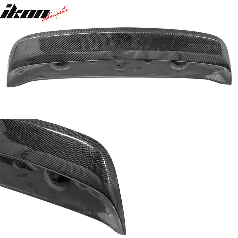 1996-2000 Honda Civic Hatchback Carbon Fiber Rear Roof Visor Spoiler