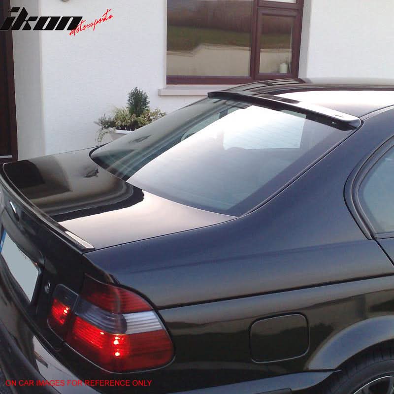 1999-2005 BMW E46 3 Series AC-S Style Matte Black Roof Spoiler ABS