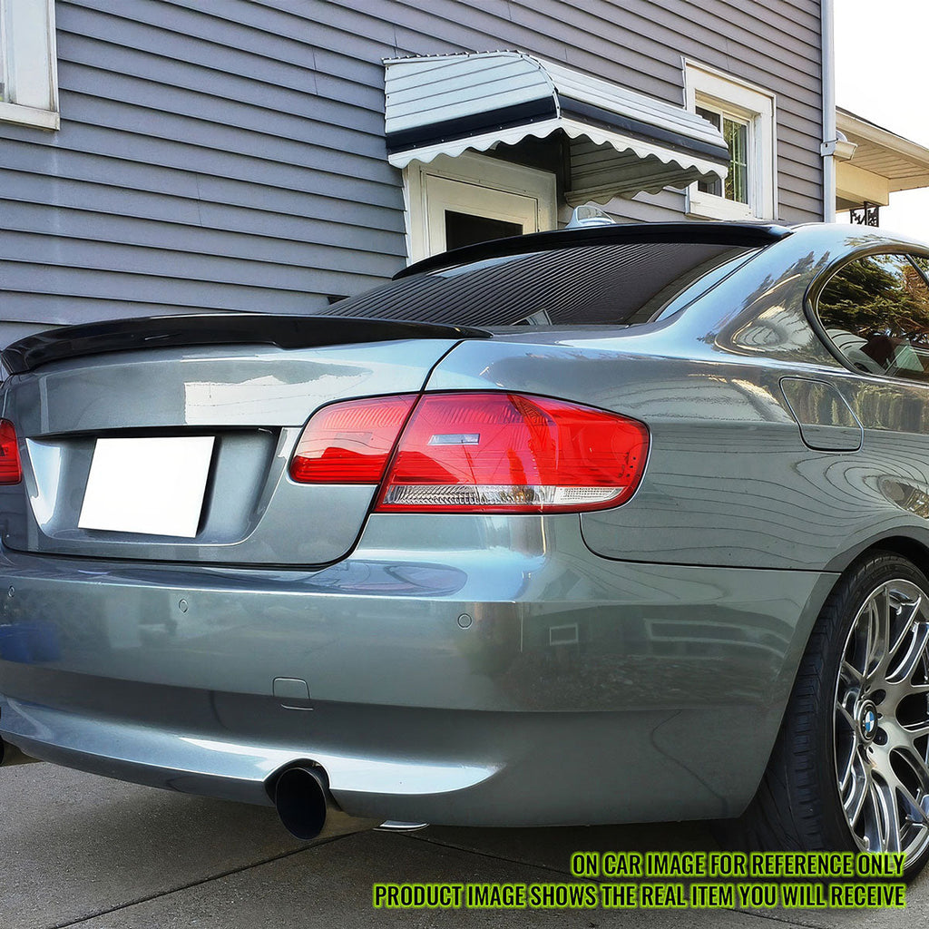 2007-2013 BMW E92 Coupe AC-S Style Matte Black Roof Spoiler Wing ABS