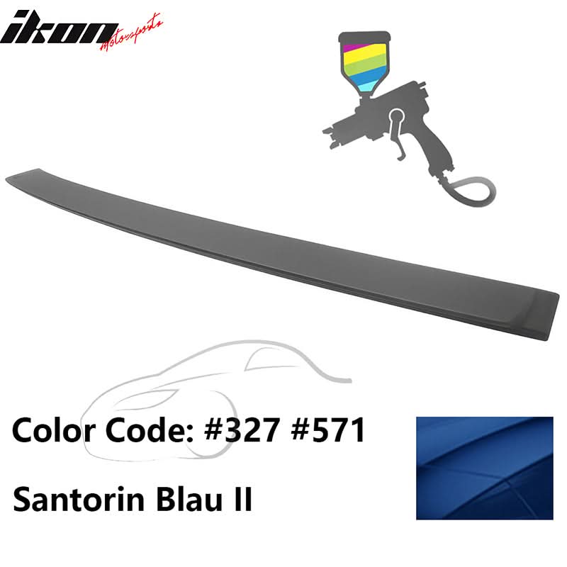 2012-2018 BMW F30 3-Series Sedan A Style Roof Spoiler ABS Painted